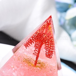 Orgonite Pyramid Resin Display Decorations&nbsp;PW-WG22430-01