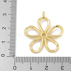 Rack Plating Brass Pendants&nbsp;KK-G515-25G