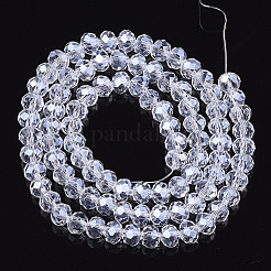 Electroplate Glass Beads Strands&nbsp;EGLA-A044-T8mm-A19