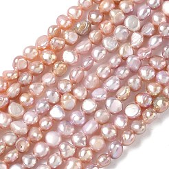 Natural Cultured Freshwater Pearl Beads Strands&nbsp;PEAR-C004-21C