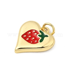 Brass Enamel Pendants&nbsp;KK-A268-34G