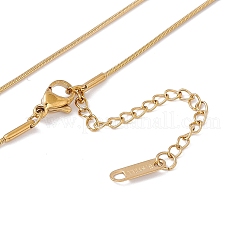 2Pcs 2 Style Ion Plating(IP) 304 Stainless Steel Herringbone & Snake Chain Necklaces Set for Men Women&nbsp;NJEW-G090-08G