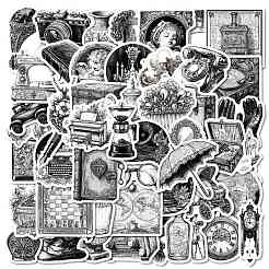 50Pcs Vintage Items Themes Paper Sticker&nbsp;STIC-C012-19