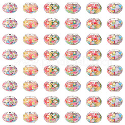 100Pcs Resin and Plastic Sequins European Beads&nbsp;RPDL-TA0001-09