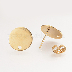 304 Stainless Steel Stud Earring Findings&nbsp;X-STAS-Q223-08A