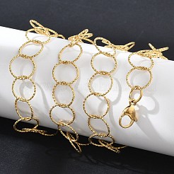 Ion Plating(IP) 304 Stainless Steel Necklaces&nbsp;STAS-D084-26G