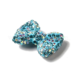 Polymer Clay Rhinestone Beads&nbsp;RGLA-D050-03D