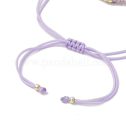Adjustable Nylon Cord Braided Beads Bracelets&nbsp;BJEW-MZ00161-04