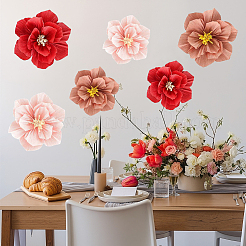 6Pcs Crepe Paper Artificial Flowers&nbsp;DIY-WH20007-272B