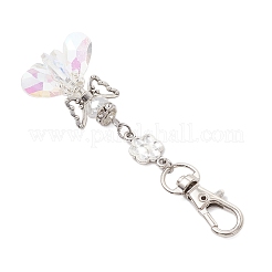 Angel Glass Pendant Decorations&nbsp;HJEW-MZ00261-03