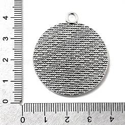 Tibetan Style Alloy Pendant Cabochon Settings&nbsp;TIBEP-N003-52AS