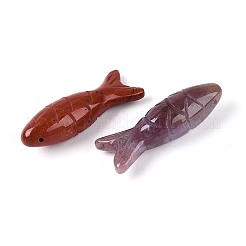 Natural & Synthetic Mixed Gemstone Carved Pendants&nbsp;G-T144-47M