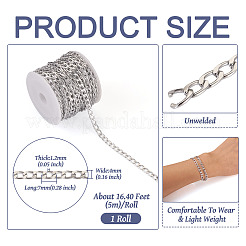 Oxidation Aluminum Curb Chains&nbsp;CHA-TA0001-18S