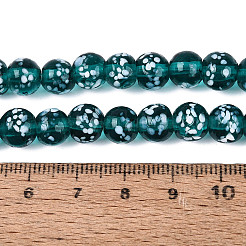 Handmade Lampwork Beads Strands&nbsp;LAMP-N037-07F