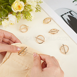 40Pcs 1-Hole Alloy Shank Buttons&nbsp;BUTT-MA0001-18KCG