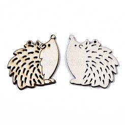 Unfinished Natural Poplar Wood Pendants&nbsp;X-WOOD-N006-73