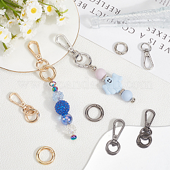 DIY Keychain Clasp Findings Kits&nbsp;DIY-SP0003-46