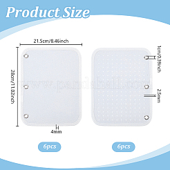 12 Sheets 2 Styles Felt Board Enamel Pin Display Pages&nbsp;DIY-PH0033-69A