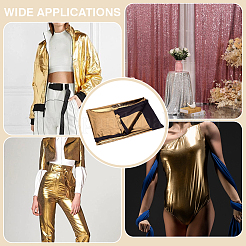 Polyester Spandex Stretch Fabric&nbsp;DIY-WH0589-60C