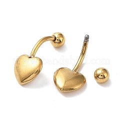 Ion Plating(IP) 304 Stainless Steel Body Jewelry&nbsp;AJEW-F062-04G