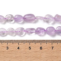 Natural Lavender Amethyst Beads Strands&nbsp;G-C268-A03-8x10mm