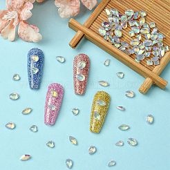 Transparent Resin Rhinestone Cabochons&nbsp;MRMJ-S035-007C