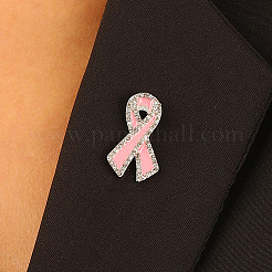 Silk Ribbon Enamel Pins&nbsp;WH-WG5988B-01