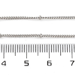 2mm Rack Plating Brass Satellite Chain Necklaces for Women Men&nbsp;MAK-L044-33P