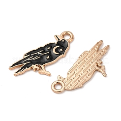 Alloy Enamel Pendants&nbsp;ENAM-D310-01KCG