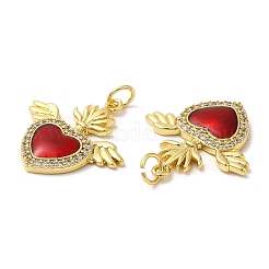 Rack Plating Brass Pendants&nbsp;KK-C030-08G