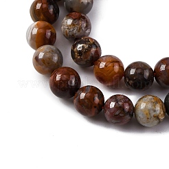Natural Mexico Crazy Agate Beads Strands&nbsp;X-G-L615-A01-01