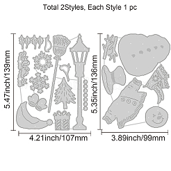 Carbon Steel Cutting Dies Stencils&nbsp;DIY-WH0309-387