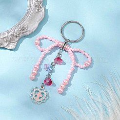 Glass Seed Bead Keychain&nbsp;KEYC-MZ00001-02