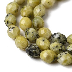 Natural Yellow Turquoise(Jasper) Beads Strands&nbsp;G-K376-F04-01