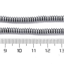 Electroplated Non-magnetic Hematite Beads Strands&nbsp;G-P571-B01-01E
