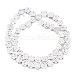 Electroplated Synthetic Non-magnetic Hematite Beads Strands&nbsp;G-C156-08
