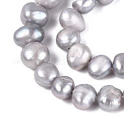 Natural Cultured Freshwater Pearl Beads Strands&nbsp;PEAR-N014-06C-01