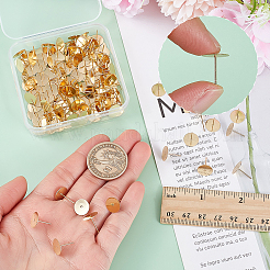 150Pcs 304 Stainless Steel Stud Earring Findings&nbsp;STAS-ME0001-46