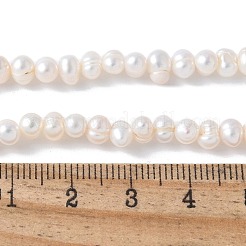 Natural Cultured Freshwater Pearl Beads Strands&nbsp;PEAR-I007-07M-01