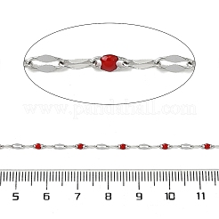 304 Stainless Steel Dapped Chains&nbsp;CHS-H036-01P-09