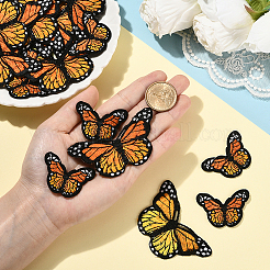 20Pcs 2 Styles Polyester Cotton Embroider Thread Iron on/Sew On Patches&nbsp;PATC-CY0001-28