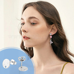 24Pcs 6 Style Ion Plating(IP) 304 Stainless Steel Flat Round Stud Findings&nbsp;STAS-UN0050-66