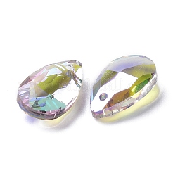 Faceted Teardrop Glass Pendants&nbsp;GLAA-O008-A16