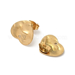 304 Stainless Steel Stud Earring Finding&nbsp;STAS-V015-31A-G