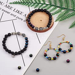 Black Craft Acrylic Beads&nbsp;SACR-TAG0001-02