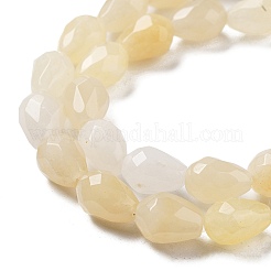 Natural Topaz Jade Beads Strands&nbsp;G-P520-B13-01