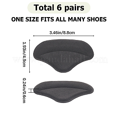 Cotton Anti-Wear Heel Grips&nbsp;FIND-WH0191-11B