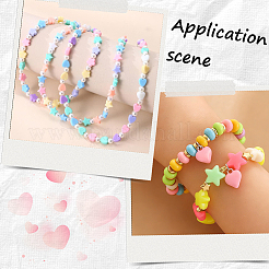 1400Pcs Acrylic & CCB Plastic & ABS Plastic DIY Jewelry Findings Kits&nbsp;DIY-PA0001-45