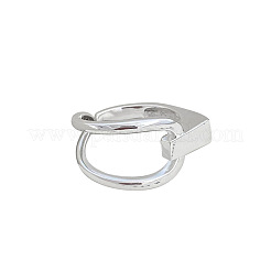 925 Sterling Silver Adjustable Cuff Rings for Women&nbsp;FS-WGF7E3B-01
