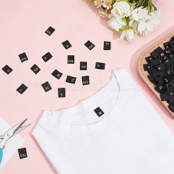 700Pcs Polyester Clothing Size Labels&nbsp;DIY-CY0003-92A